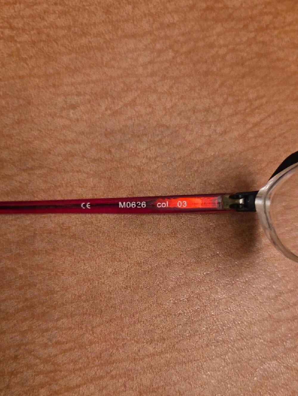 Mikli Women's Red Semi-Rim Eyeglasses - Sleek Everyday Frame